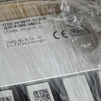 Festo Ventilinsel VTUG-14-VRPT-S8-B1T-Q10-U-Q6S-AA6JLL 573606  573939 VAEM-L1-S-16-PT / Neu - Maranos.de
