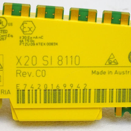B&R X20SI8110 X20 SI 8110 Rev.C0 8 sichere digitale Eingänge - Maranos.de