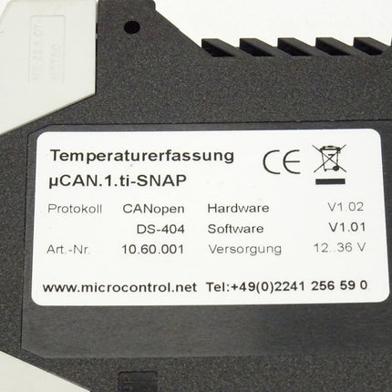 CAN DS-404 Temperaturerfassung 10.60.001 - Maranos.de