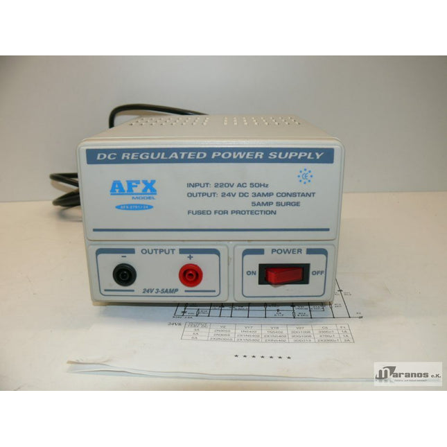 NEU-OVP AFX 2791/24 Stabilisiertes Netzgerät 24V AFX-2791/24 - Maranos.de