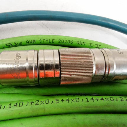 Siemens Motion Connect 570108.0025.01 E48408 6FX2002-2CA31-1BF0 ca.15m + 3x(2x0,14/D)+4x0,14+4x0,23+2x0,5 ca. 2m - Maranos.de