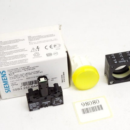 Leuchtmelder gelb 3SB3252-6AA30 3SB3 252-6AA30 / Neu OVP - Maranos.de