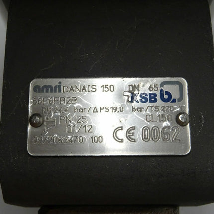 amri KSB DYNACTAIR® 6 DANAIS 150 DN 65 66E6FB2B R1131 F - Maranos.de