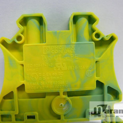 Phoenix Contact Typ UT 4-PE Durchgangsklemme UT4 PE - Maranos.de