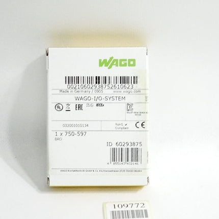 Wago 750-597 8-Kanal-Analogausgang / Neu OVP versiegelt - Maranos.de