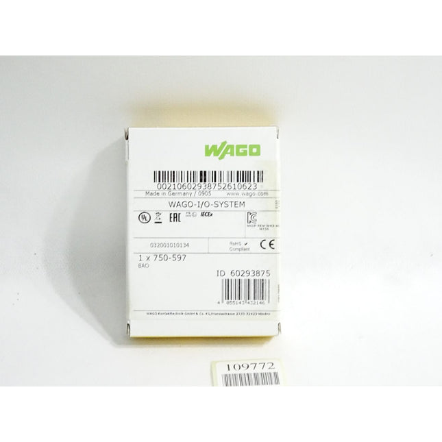 Wago 750-597 8-Kanal-Analogausgang / Neu OVP versiegelt - Maranos.de