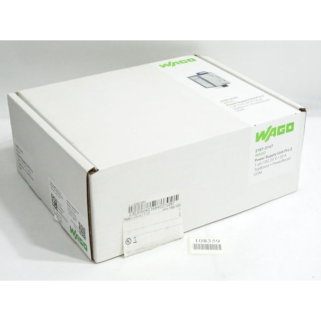 Wago 2787-2147 Power Supply Unit Pro 2 / Neu OVP - Maranos.de