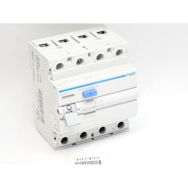 Hager CD441J CD 441J 40A 30mA FI-Schutzschalter - Maranos.de