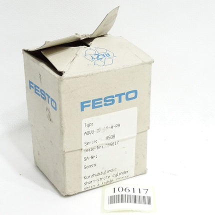 Festo 156617 ADVU-32-10-A-P-A Kompaktzylinder / Neu OVP - Maranos.de