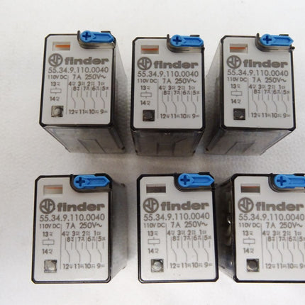 Finder Relais 55.34.9.110.0040 / Inhalt : 6 Stück - Maranos.de