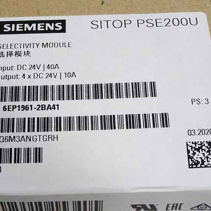 Siemens SITOP PSE200U 6EP1961-2BA41 / Neu OVP - Maranos.de