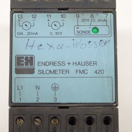 Endress + Hauser FMC420 Silometer 917079-0500 - Maranos.de