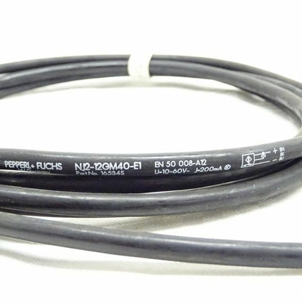 Pepperl und Fuchs 16534S Sensor NJ2-12GM40-E1 / EN50 008-A12 - Maranos.de