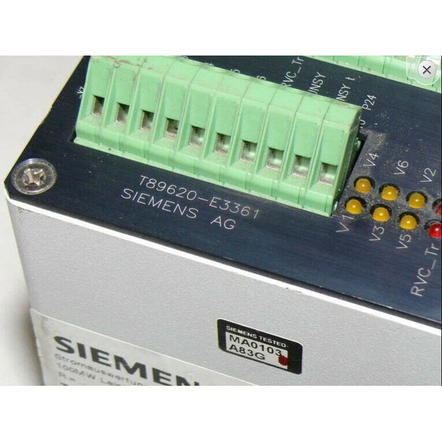 SIEMENS T89620-E3361-H / 1P T89620-E3361-H Stromauswerter für Lichtbogenofen - Maranos.de