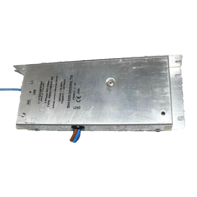 SCHAFFNER 1 Phase RFI Filter / Type: R88A-FIW107-SE / FS5817 - 7 - 07 - Maranos.de