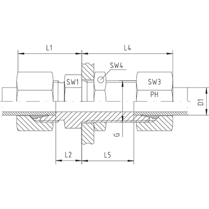 PH GSV-S-16 GSV - Verschraubungen - Standard 5Y110 - Maranos.de