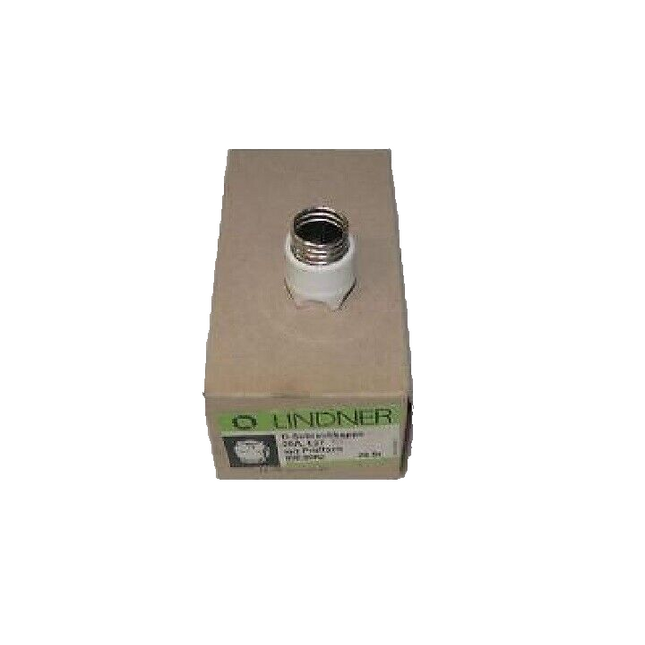 LINDNER 590.0002 // Schraubkappe Porzellan // 25A // 500V - Maranos.de