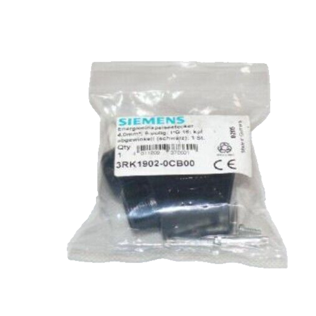 Siemens 3RK1902-0CB00 Energieeinspeisestecker 4,0mm 9-polig abgewinkelt - Maranos.de