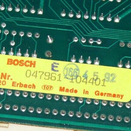 NEU - Bosch PC 400/600 // 047961-104401 INPUT E24V - Maranos.de