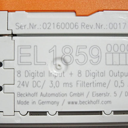 Beckhoff EL1859 digitale EtherCAT-Klemme - Maranos.de
