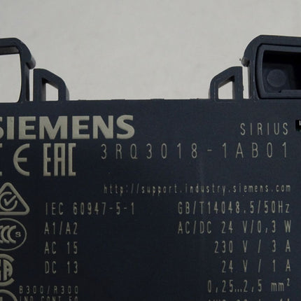 Siemens 3RQ3018-1AB01 Ausgangskoppler Relaiskoppler - Maranos.de