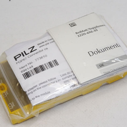 Pilz 773603 Passivverteiler PDP67 F 4 code + Anschlussstück PDP67 Connector 773610 / Neu OVP - Maranos.de