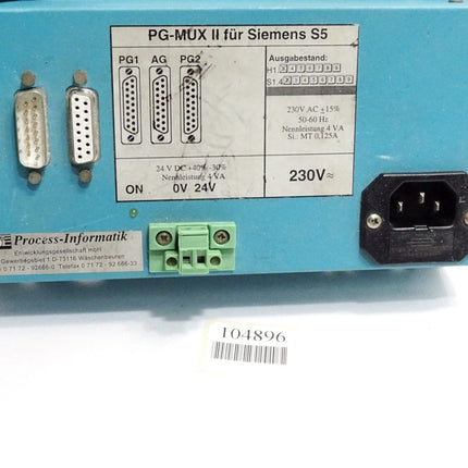 PG-Mux II für Siemens S5 - Maranos.de