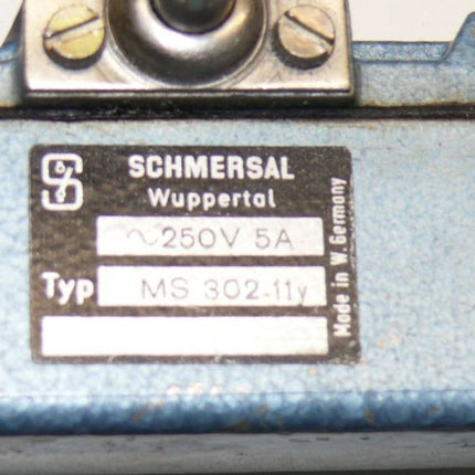 Schmersal Positionsschalter Typ: MS 302-11y - Maranos.de