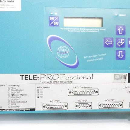 TELE-Professional SPS-Fernwartung PCMCIA - Maranos.de