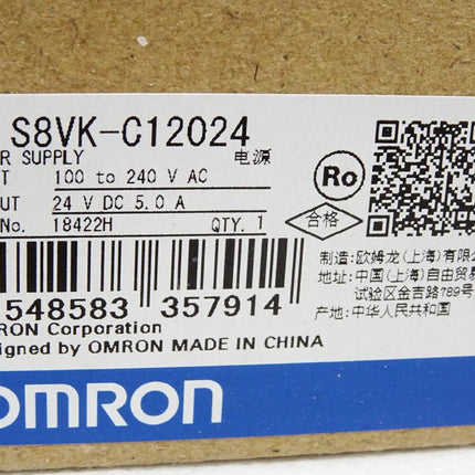 Omron S8VK-C12024 Power Supply / Neu OVP - Maranos.de
