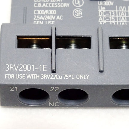 Siemens 3RV2901-1E Hilfsschalter / Inhalt : 2 Stück - Maranos.de