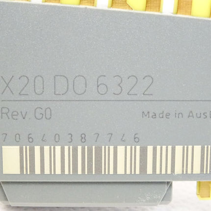 B&R X20DO6322 X20 DO 6322 Rev.G0 Digitales Ausgangsmodul 6 digitale Ausgänge - Maranos.de