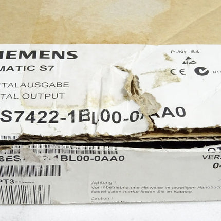 Siemens S7-400 SM422 6ES7422-1BL00-0AA0 6ES7 422-1BL00-0AA0 Neu OVP - Maranos.de