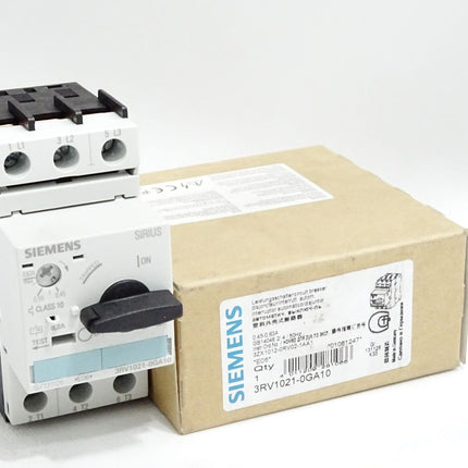 Siemens Leistungsschalter 3RV1021-0GA10 / Neu OVP - Maranos.de
