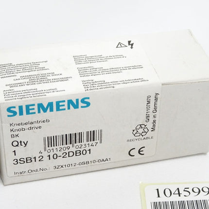 Siemens Knebelantrieb 3SB1210-2DB01 / Neu OVP - Maranos.de