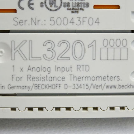 Beckhoff KL3201 analoge Eingangsklemme - Maranos.de