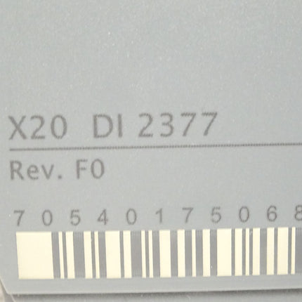 B&R X20DI2377 Rev.F0 2 digitale Eingänge - Maranos.de