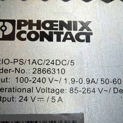 Phoenix Contact 2866310 TRIO-PS/1AC/24DC/ 5 Stromversorgung - Maranos.de