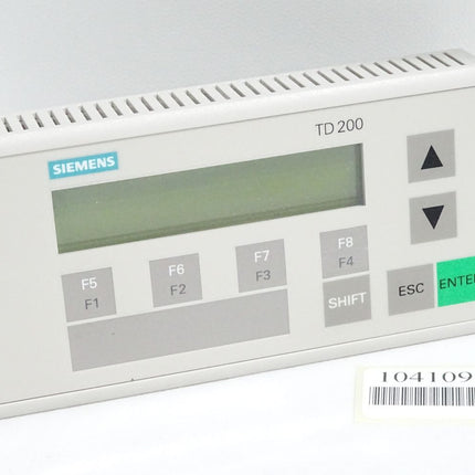 Siemens TD200 Text Display Panel 6ES7272-0AA30-0YA0 6ES7 272-0AA30-0YA0 - Maranos.de