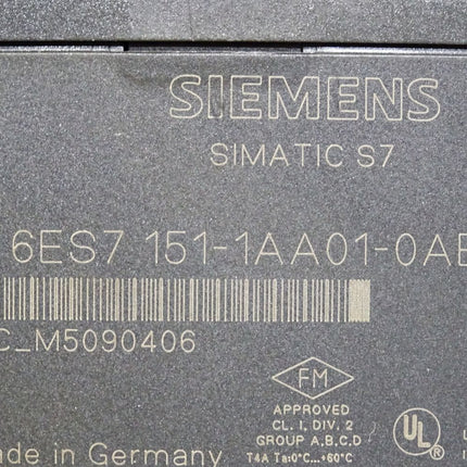 Siemens ET200S IM151-1 6ES7151-1AA01-0AB0 6ES7 151-1AA01-0AB0 - Maranos.de