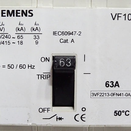 Siemens VF100 3VF2213-0FN41-0AA0 Leistungsschalter - Maranos.de