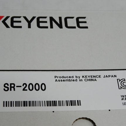 Keyence SR-2000 1D/2D-Codeleser / Neu OVP - Maranos.de