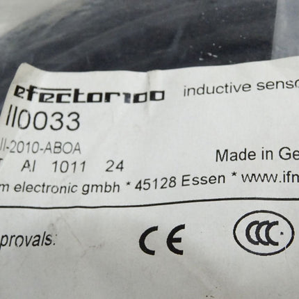 Ifm electronic Efector100 II-2010-ABOA II0033 Induktiver Sensor  / Neu OVP - Maranos.de