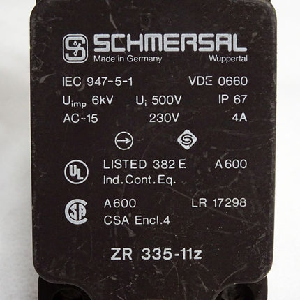 Schmersal ZR335-11z  Positionsschalter - Maranos.de