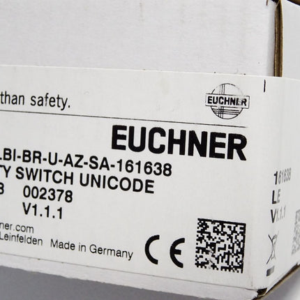 Euchner Transpondercodierter Sicherheitsschalter CTM-LBI-BR-U-AZ-SA-161638 161638 / Neu OVP versiegelt - Maranos.de