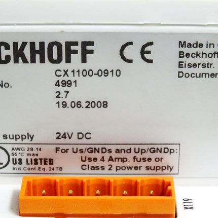 Beckhoff USV-Modul CX1100-0910 - Maranos.de
