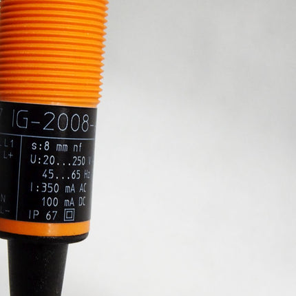 Ifm electronic Induktiver Sensor IG0037 IG-2008-ABOA / Neu - Maranos.de