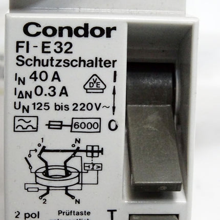 Condor FI-E32 Schutzschalter - Maranos.de