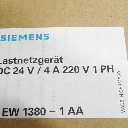 Siemens Lastnetzgerät 6EW1380-1AA / Neu OVP - Maranos.de