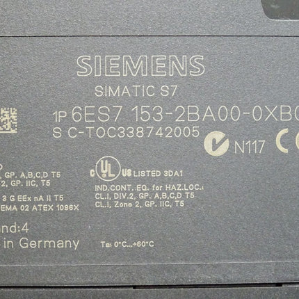 Siemens S7-300 IM153-2 6ES7153-2BA00-0XB0 6ES7 153-2BA00-0XB0 Neu - Maranos.de